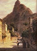 Bernhard Wiegandt Sao Clemente Street oil painting reproduction